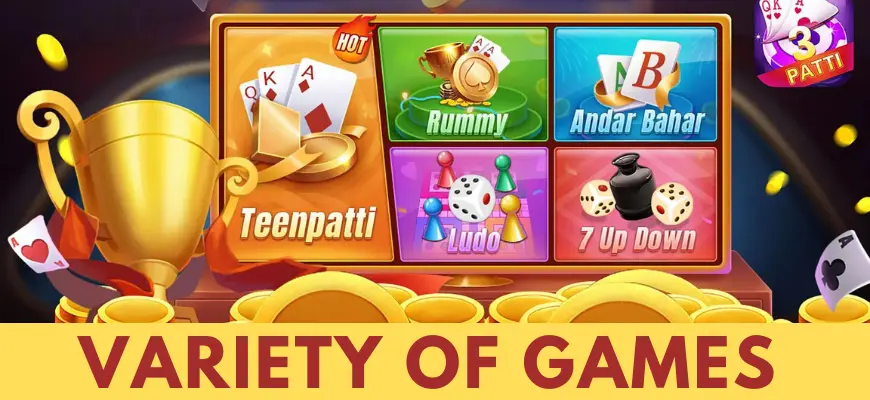 variety of games